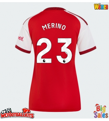 Arsenal Mikel Merino #23 Replica Home Stadium Shirt for Women 2026-27 Short Sleeve